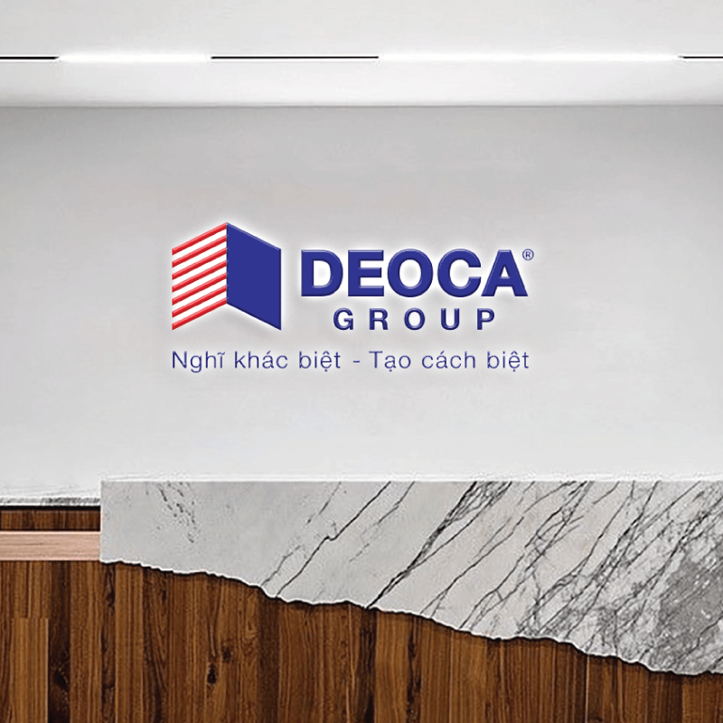 Logo DEOCA do Sao Kim Thiết kế