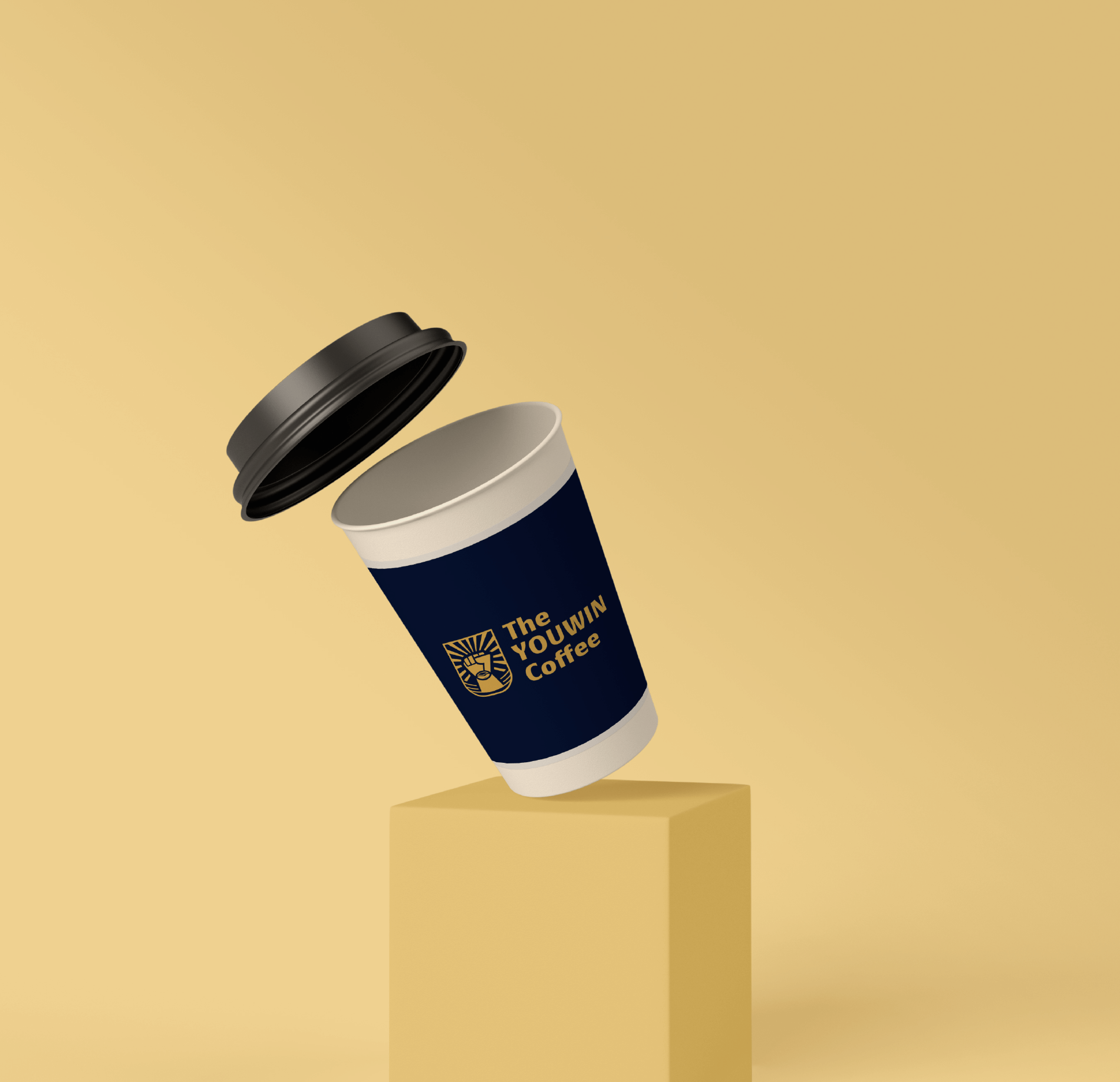 Thiết kế thương hiệu The YouWin Coffee so Sao Kim thực hiện