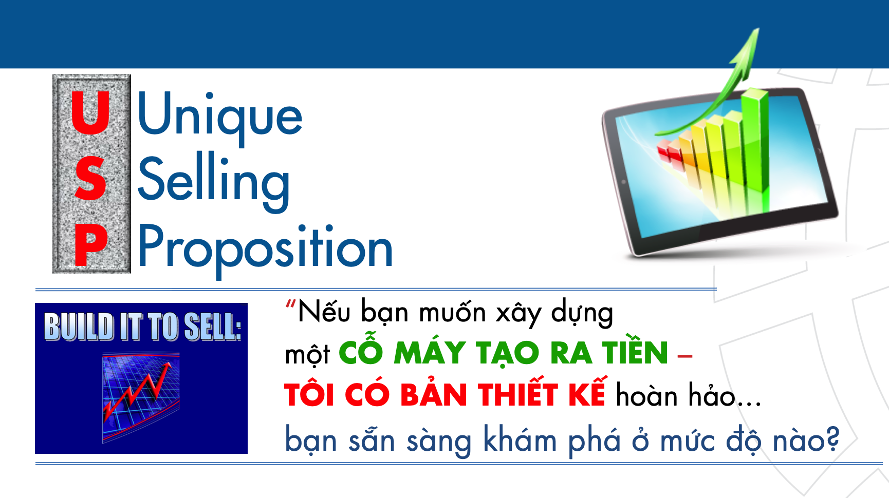 USP - unique selling proposition