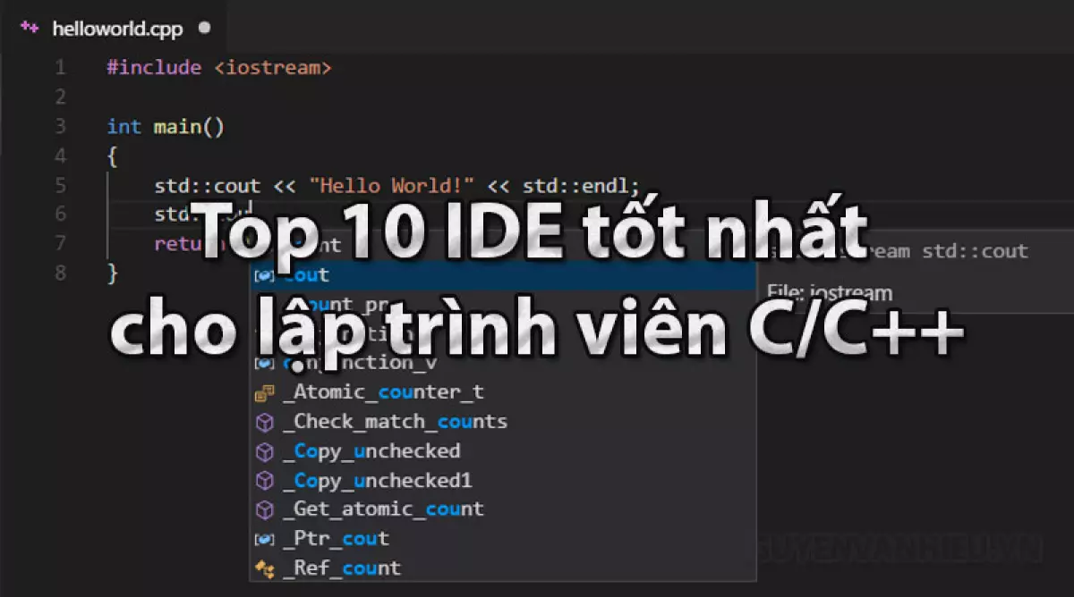 10 IDE lập trình C/C++ tốt nhất