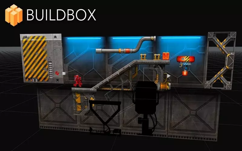 Buildbox cung cấp nhiều mẫu sẵn có