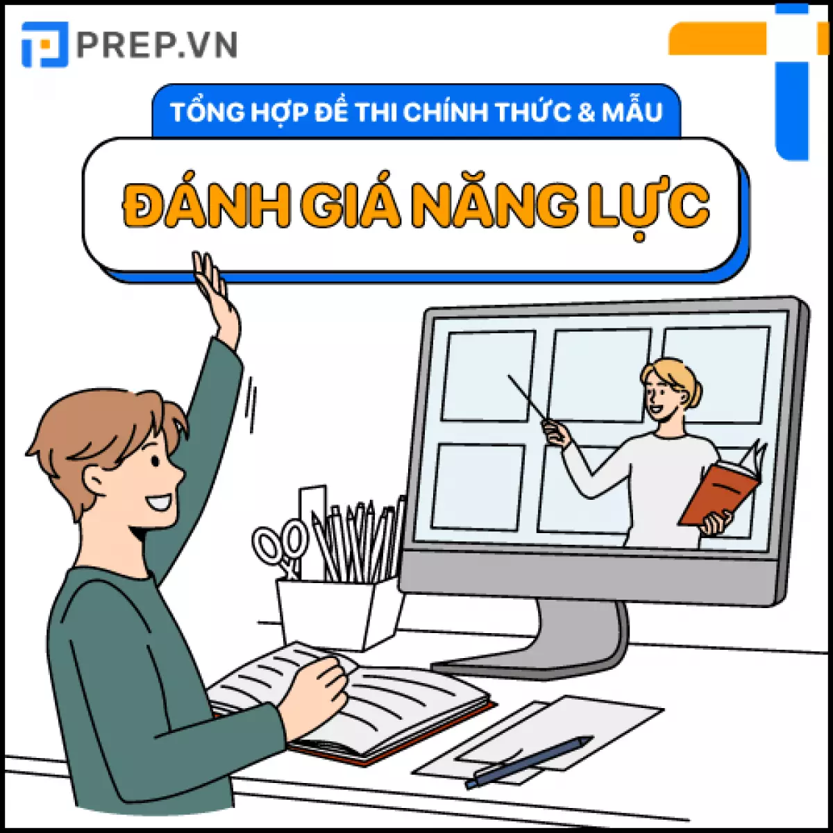 Tổng hợp đề thi Đánh giá năng lực 2023: Đề thi chính thức & đề thi mẫu