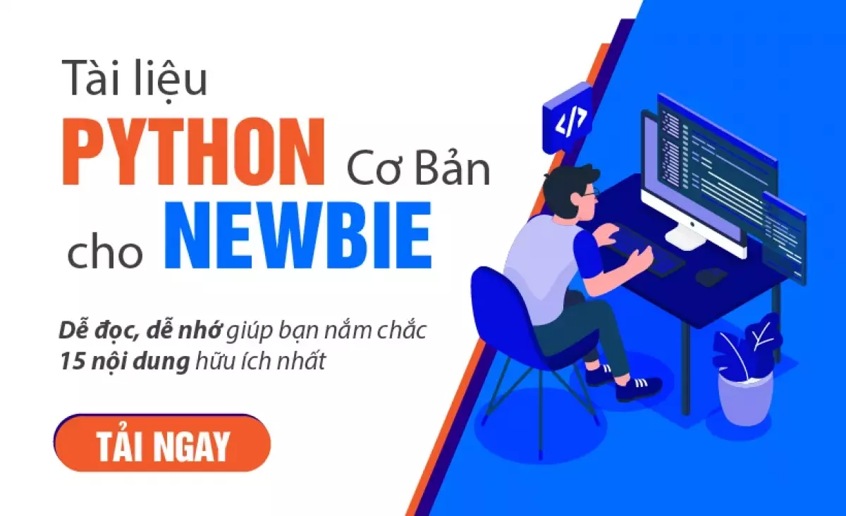 Tải giáo trình Python căn bản PDF