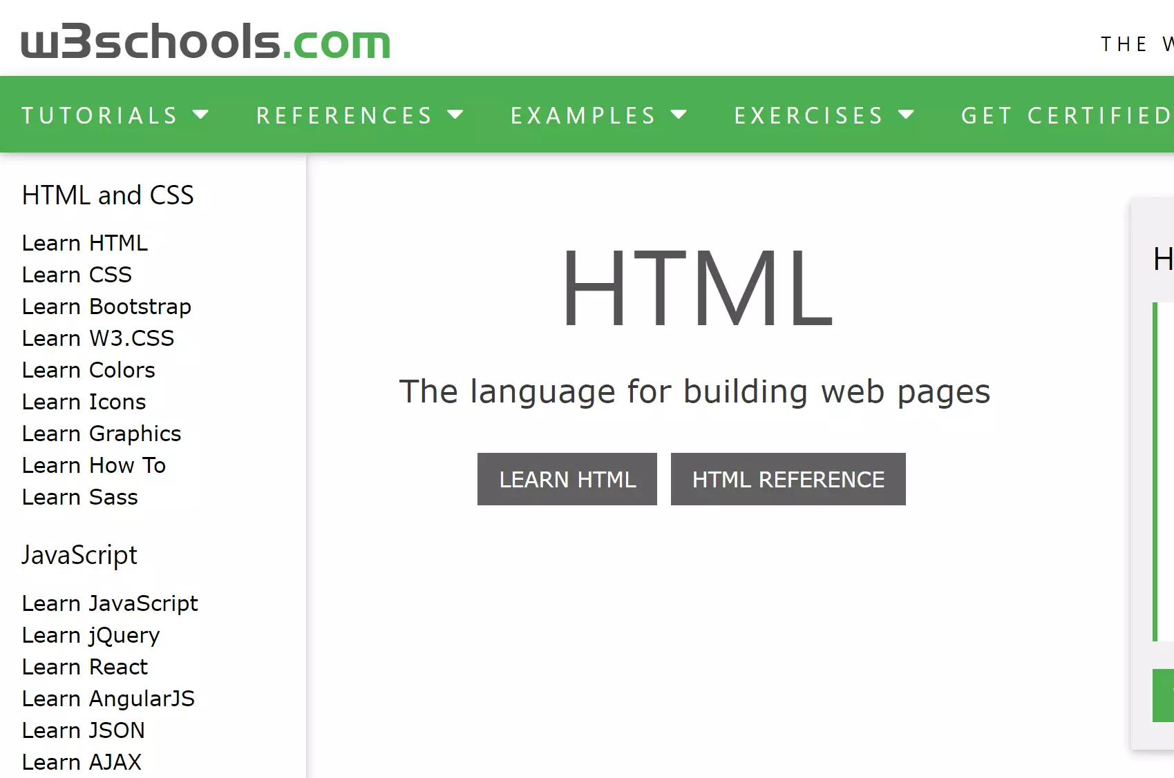 W3Schools lập trình online