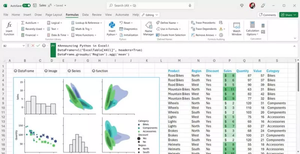 Cách sử dụng Python trong Excel