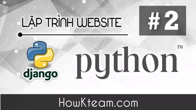 Tạo Project Python Django