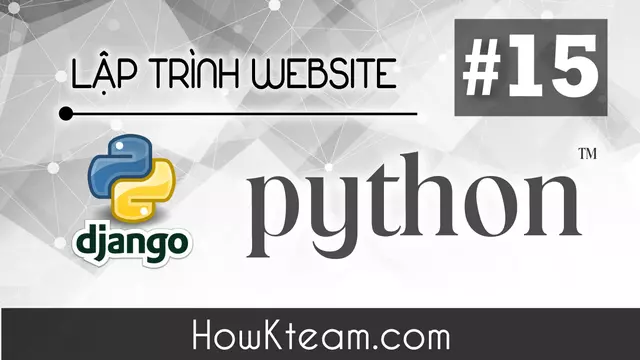 Django sử dụng mô hình MVC