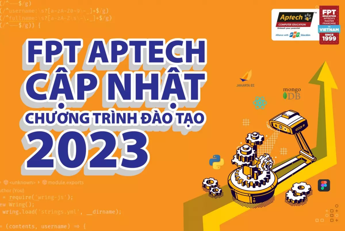 FPT Aptech: Cập nhật chương trình đào tạo  <a href='http://nanado.edu.vn/nghe-lap-trinh-vien-co-hoi-khong-lo-thach-thuc-cao-luong-1000-a1086.html' title='lập trình viên' class='hover-show-link replace-link-1623'> <a href='http://nanado.edu.vn/c-a1672.html' title='lập trình' class='hover-show-link replace-link-2209'>lập trình<span class='hover-show-content'></span></a>  viên<span class='hover-show-content'></span></a>  2023 - 1