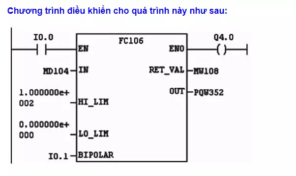 Bài tập ứng Dụng PLC