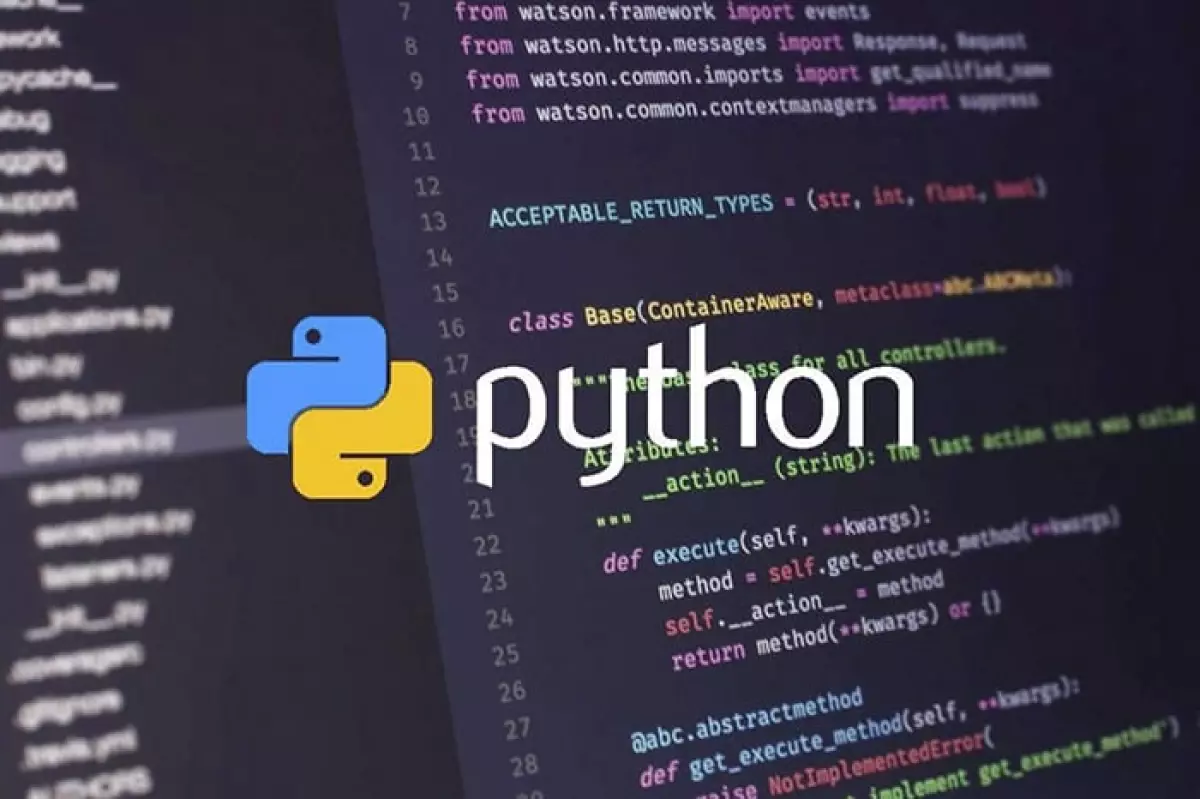 Python là ngôn ngữ lập trình dễ hiểu, mạch lạc, sử dụng từ vựng tiếng Anh