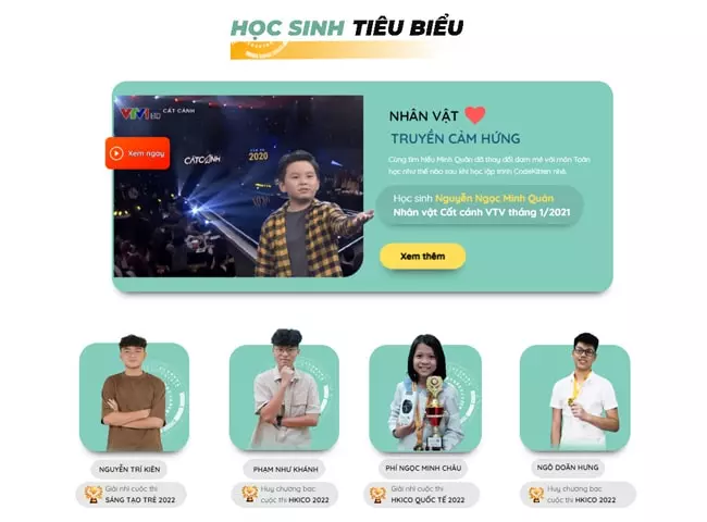 Học sinh tiêu biểu của Teky