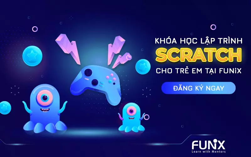 Khóa học lập trình Scratch FUNiX