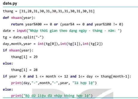 Lý thuyết ôn tập lập trình Python - Tin học 10