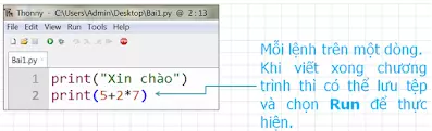 Lý thuyết tin học 10-Sách Kết nối tri thức, Bài 16-Ngôn ngữ lập trình bậc cao và Python