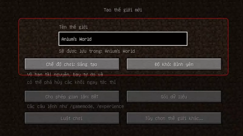 Hướng dẫn lập trình Minecraft bước 3