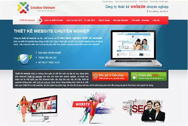 Công ty lập trình website adc