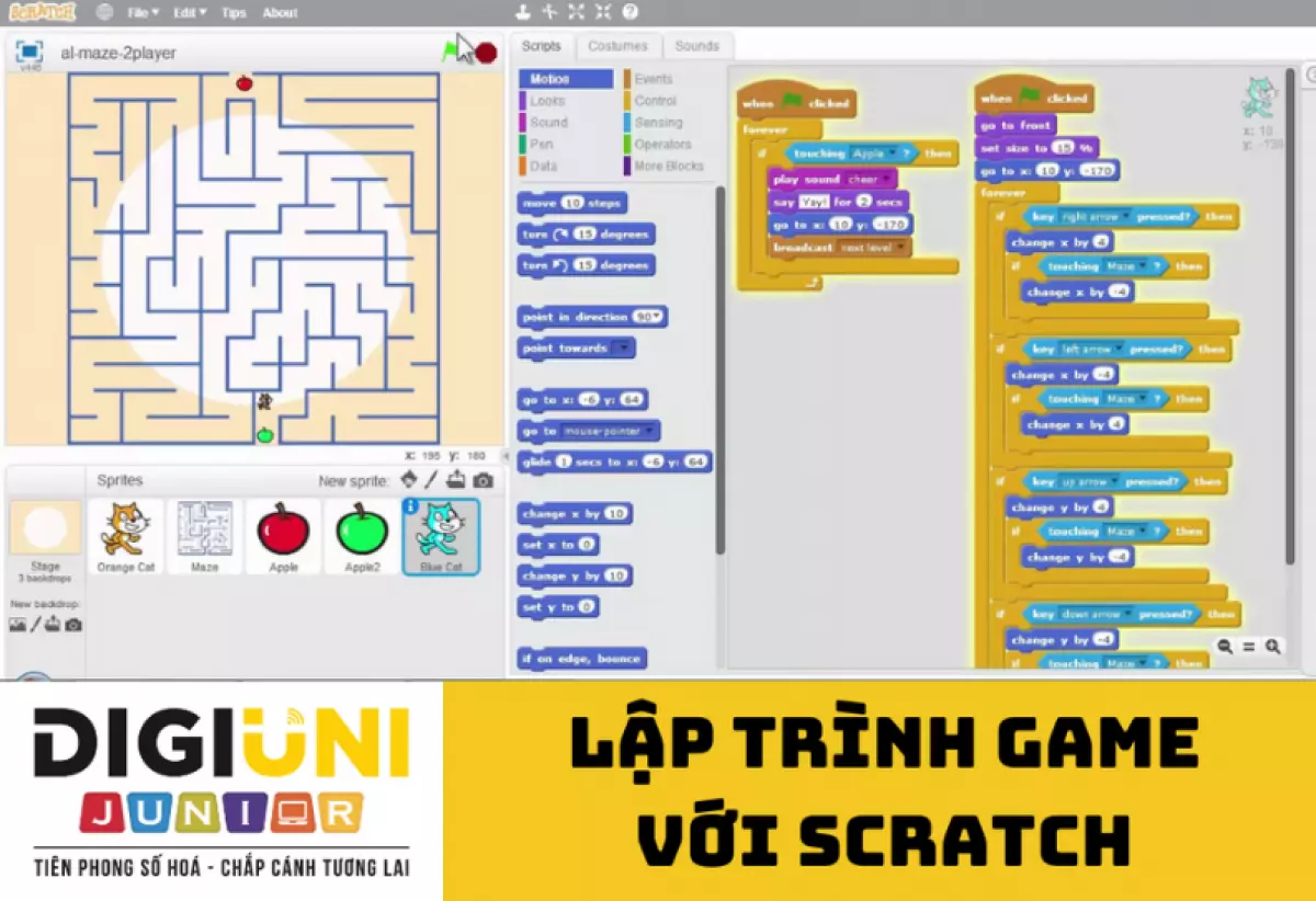 Phần mềm Scratch đang được sử dụng rộng rãi trên khắp thế giới