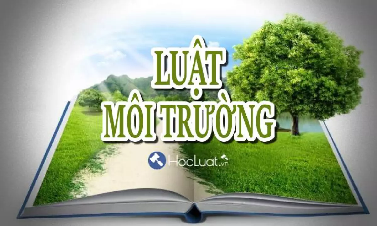 Câu hỏi lý thuyết môn Luật môi trường