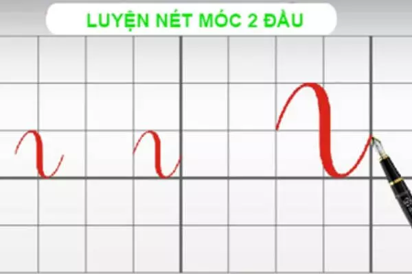 Cách viết nét móc