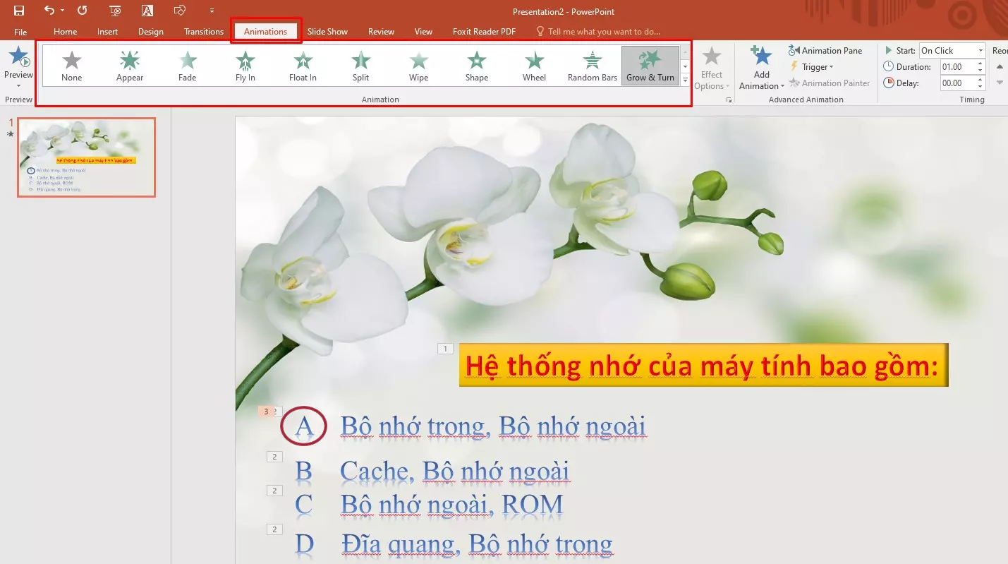 Làm khoanh tròn nổi bật so với nền