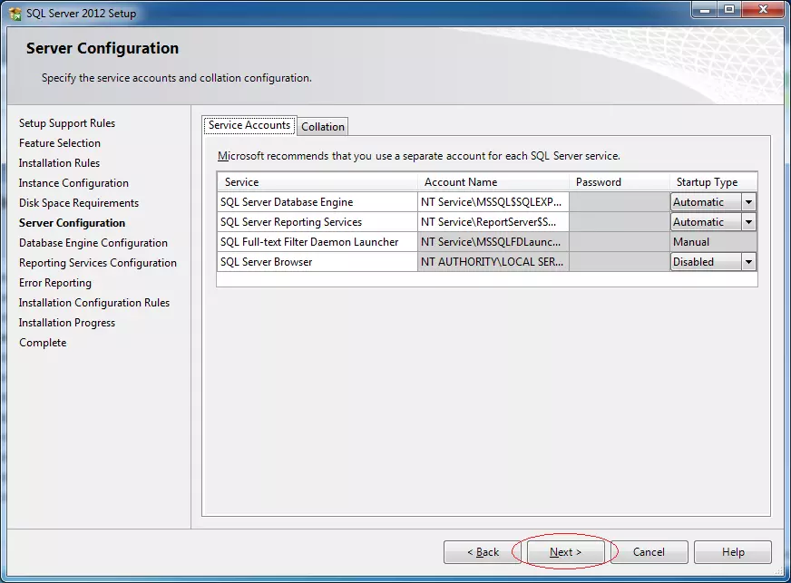 Cấu hình máy chủ (Server Configuration)