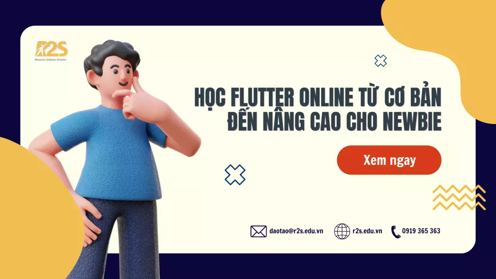 học flutter online