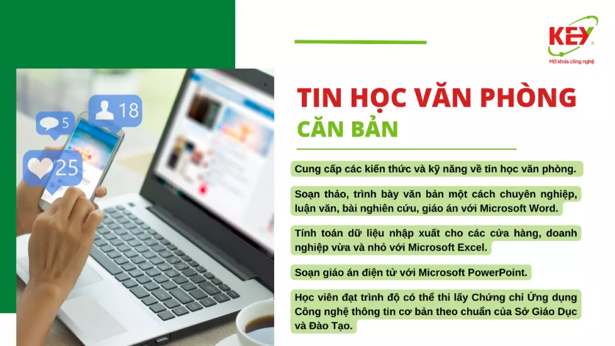 Chứng chỉ ứng dụng công nghệ thông tin căn bản