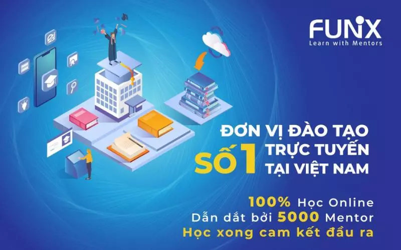 Học tại trung tâm đào tạo trực tuyến FUNiX