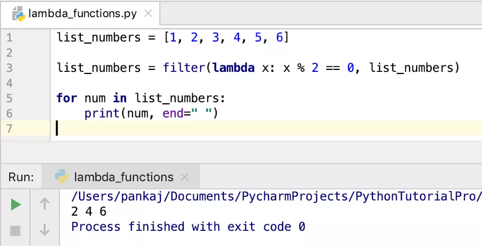 Python Lambda Functions