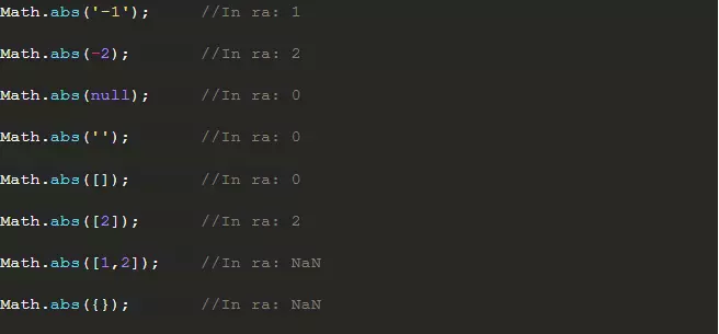 Đối tượng Math trong Javascript