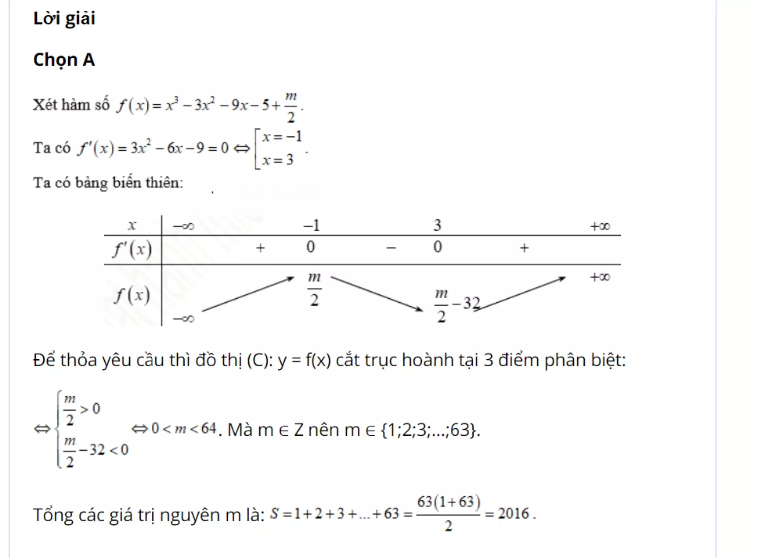 Cực trị hàm trị tuyệt đối (bài 10)