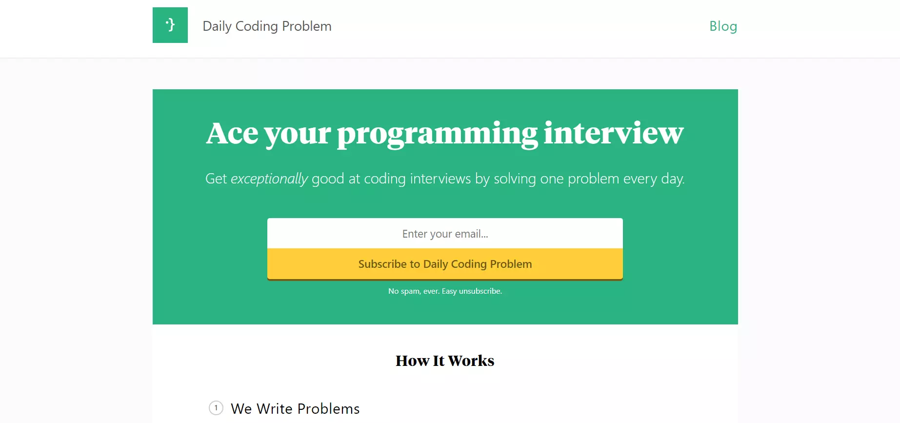 Daily Coding Problem