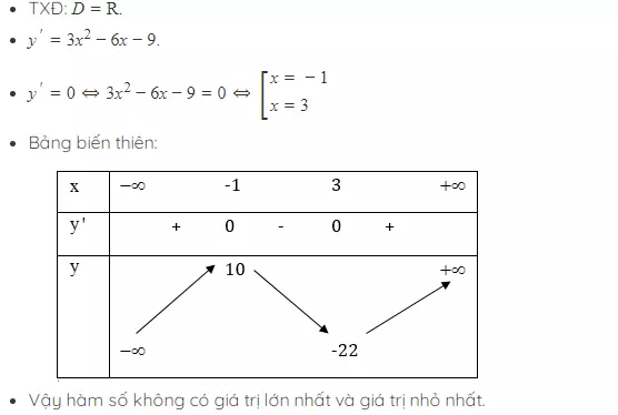 y=x^{3}-3x^{2}-9x+5