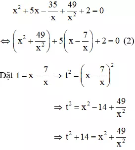 Cách giải phương trình bậc bốn dạng ax^4 + bx^3 + cx^2 ± kbx + k^2a = 0