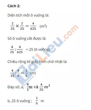 Giải Toán 4 trang 168 bài 4