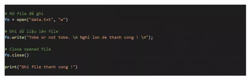 Thao Tác Cơ Bản Python 5