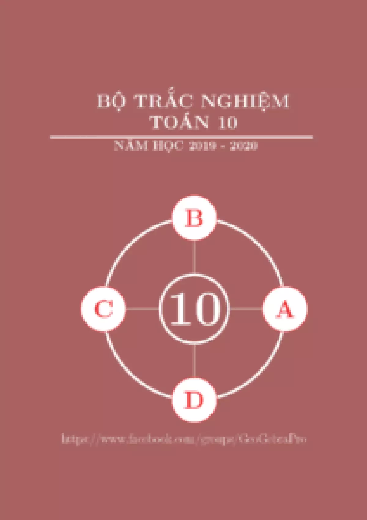 Bộ trắc nghiệm Toán 10