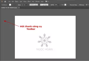 cách hiển thị thanh công cụ trong illustrator