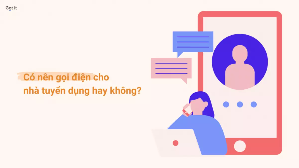 Cách gọi điện cho nhà tuyển dụng