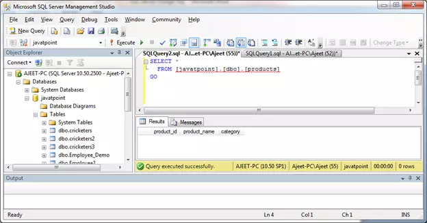 SQL Server foreign key 2