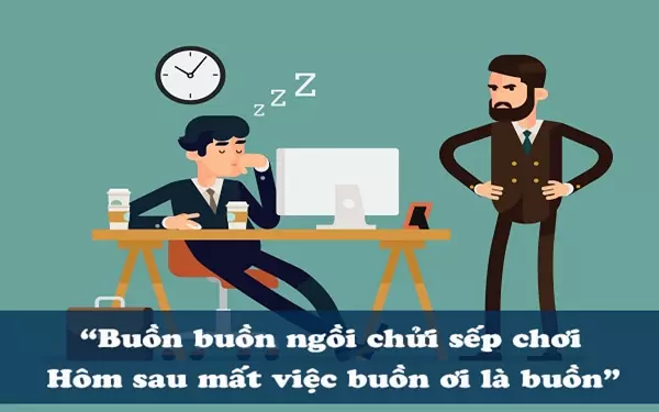 Những câu nói hài hước về sếp và nhân viên