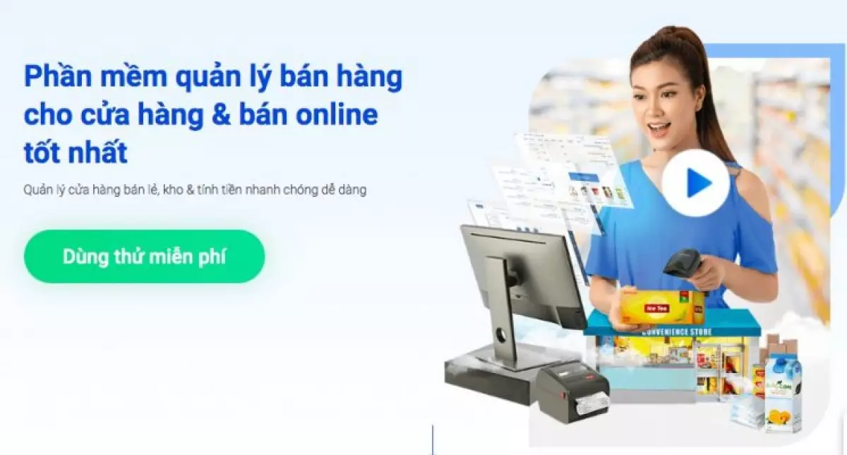 phần mềm bán hàng Sapo