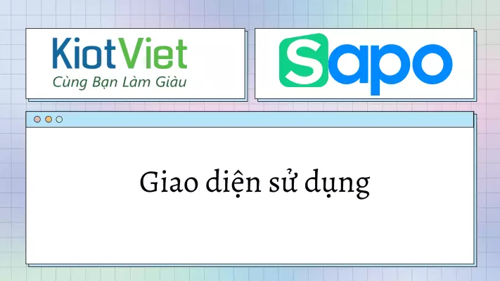 Giao diện sử dụng