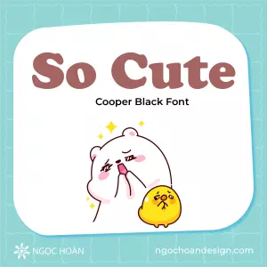 Font chữ Cute