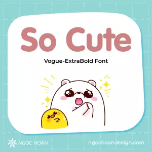 Font chữ Cute