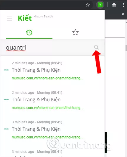 Lọc thời gian mở web