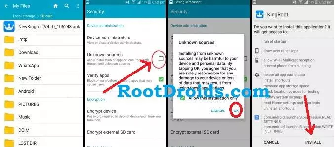 How to Root a Android Device via One Click Root