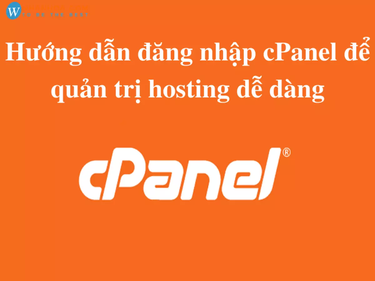 Hướng dẫn đăng nhập cPanel