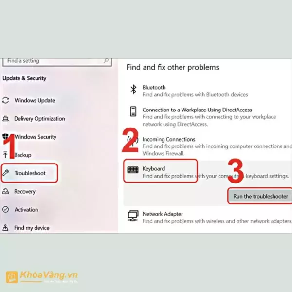 Cách phòng tránh lỗi bàn phím trên laptop Windows 10