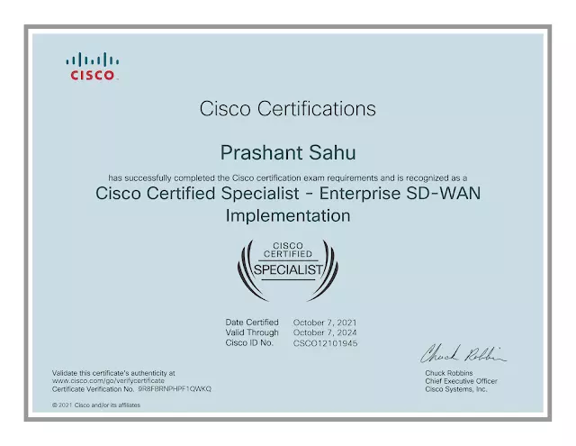 CCNP SDWAN (300-415)